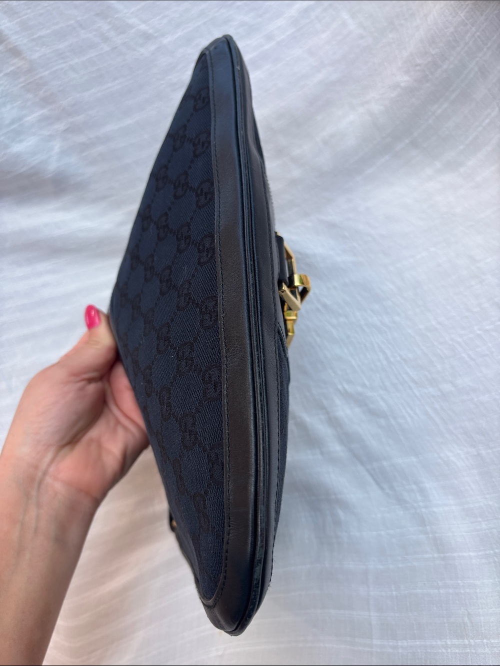 Gucci Jackie Vintage GG Canvas Shoulder Bag - Picture 6 of 14